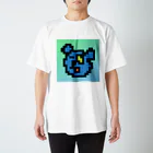 みしぇるのSHOPのポップなくま スタンダードTシャツ