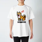 エメ・ファクトリーの8bit柴グッズ Regular Fit T-Shirt