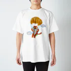 segasworksのクロワッサンとトラちゃん Regular Fit T-Shirt