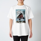 COMMA＋の『スノーシャーク 悪魔のフカヒレ』英語版ジャケット Regular Fit T-Shirt