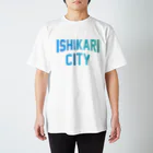 JIMOTOE Wear Local Japanの石狩市 ISHIKARI CITY Regular Fit T-Shirt