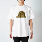 カメの歩みのヒョウモンガメ Regular Fit T-Shirt