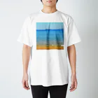 ArtWillの瀬戸内 晴天(渚) スタンダードTシャツ