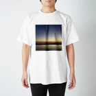 ArtWillの瀬戸内マジックアワー(シルバー) Regular Fit T-Shirt