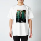 tono_stepupzemiの遠野教室ノボリ旗 スタンダードTシャツ