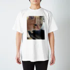 笑顔咲きのロン猫 Regular Fit T-Shirt