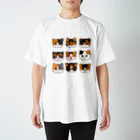 ふわにゃんshopのうちのミケちゃん スタンダードTシャツ