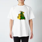 chicodeza by suzuriの亀タワーnew Regular Fit T-Shirt