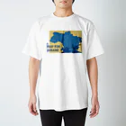 おもしろ地理 公式SHOPのUkrainearth（Ukraine） Regular Fit T-Shirt