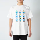 麦畑のパステルかき氷 Regular Fit T-Shirt