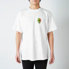 tag(タグ)　ステッカー　の溶けたドラゴン Regular Fit T-Shirt