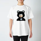 woznftのBlack Bear/woznft Regular Fit T-Shirt