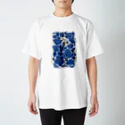 Cordelia　SUZURI分室のペトリキウカ　ブルーバード Regular Fit T-Shirt