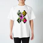 LalaHangeulの野の花シリーズ　X(エックス) スタンダードTシャツ