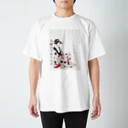 keeeeeep smilingの月曜日でありんす。浮世絵 Regular Fit T-Shirt