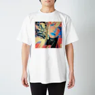 あしみねもふかの堕天使 Regular Fit T-Shirt