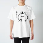 nyansakuの猫さむらい スタンダードTシャツ