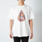 あいざわりさ子のガラス瓶の中の女の子 Regular Fit T-Shirt