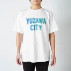 JIMOTOE Wear Local Japanの湯沢市 YUZAWA CITY スタンダードTシャツ