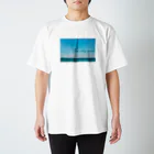 Yoru.MaruのNever ending summer  Regular Fit T-Shirt