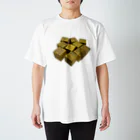 tsumuguto つむぐとのwakurasu/ブロック Regular Fit T-Shirt