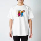 tsukiのlone and money = peace_first スタンダードTシャツ