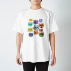 あわねこ保育園のあわねこ保育園チャリTシャツ Regular Fit T-Shirt