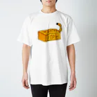 トレランぶのバターになったトラ スタンダードTシャツ