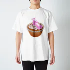 うさぎのぬいぐるみ工場のチルなうさぎのぬいぐるみ Regular Fit T-Shirt