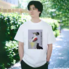 keeeeeep smilingの残暑お見舞い申し上げます。 Regular Fit T-Shirt