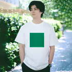 「Birth Day Colors」バースデーカラーの専門店の5月14日の誕生色「ディープ・ミント」 Regular Fit T-Shirt
