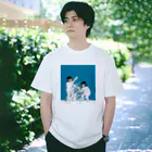 オカッパ族の青空にかがやく Regular Fit T-Shirt