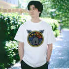 寿てくのの夢の世界のロゴ風アマミノクロウサギ Regular Fit T-Shirt