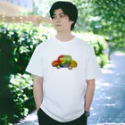 Karenai-Saboten_709のColorful Car  Ｔシャツ Regular Fit T-Shirt