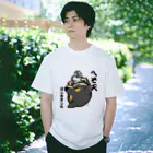 真希ナルセ（マキナル）のへそ天はじめました（黒柴） Regular Fit T-Shirt
