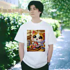 ぺろり庵のキラキラ寿司キャット Regular Fit T-Shirt