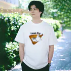 mofusandのアジふらいにゃん Regular Fit T-Shirt