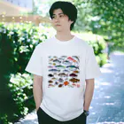 MUSEUM LAB SHOP MITの魚図鑑 Regular Fit T-Shirt