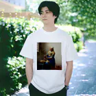 public domainの牛乳を注ぐ女 / ヨハネス・フェルメール Regular Fit T-Shirt