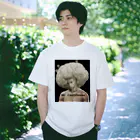 おやさい妖精さんの お店🌱のカリフラワー先生 （イラスト大） Regular Fit T-Shirt
