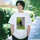 enokimaruのくろねこ Regular Fit T-Shirt
