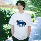 SWのBLUE HORSE Regular Fit T-Shirt