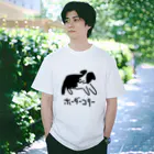 いきものや のの(本館)のボーダーコリー Regular Fit T-Shirt
