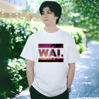 立花けんのWAIT (ハワイアン) Regular Fit T-Shirt