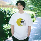 Ayumi HIdakaのPUGPUGPUG フォーン✖️イエロー Regular Fit T-Shirt