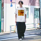つつみあまねの蝶々柄Tシャツ Regular Fit T-Shirt