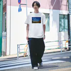 星空絵かきのアトリエの銀河鉄道の夜明け Regular Fit T-Shirt