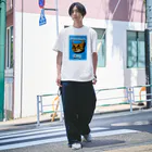 保護猫Dotcham City のDotcham City シアン Regular Fit T-Shirt