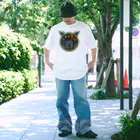 寿てくのの夢の世界のロゴ風アマミノクロウサギ Regular Fit T-Shirt