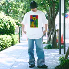 𖥧𖤣.𖡼 mozemoze 𖡼.𖤣𖥧の猫の抽象画 Regular Fit T-Shirt